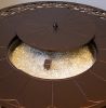 AZ Patio Heaters Outdoor Round Aluminum Propane Fire Pit with Scroll Design