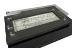 AZ Patio Heaters Two Tiered Firepit in Black Mocha with Cover