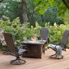 AZ Patio Heaters Outdoor Fire Pit in Hammered Bronze