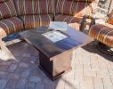 AZ Patio Heaters Outdoor Conventional Propane Fire Pit in Hammered Bronze