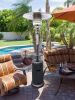 AZ Patio Heaters Outdoor Patio Heater in Hammered Silver