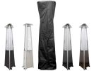 AZ Patio Heaters Triangle Glass Tube Patio Heater Cover in Black