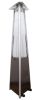 Commerical Natural Gas Hammered Bronze Glass Tube Heater