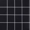Garden Bench Cushions 2pcs Black Check Pattern 39.4"x19.7"x2.8" Fabric