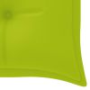 Garden Bench Cushion Bright Green 59.1"x19.7"x2.8" Fabric