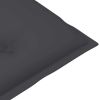Garden Chair Cushions 6 pcs Anthracite 39.4"x19.7"x2.8"