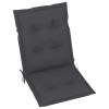 Garden Chair Cushions 6 pcs Anthracite 39.4"x19.7"x2.8"