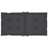 Garden Chair Cushions 6 pcs Anthracite 39.4"x19.7"x2.8"